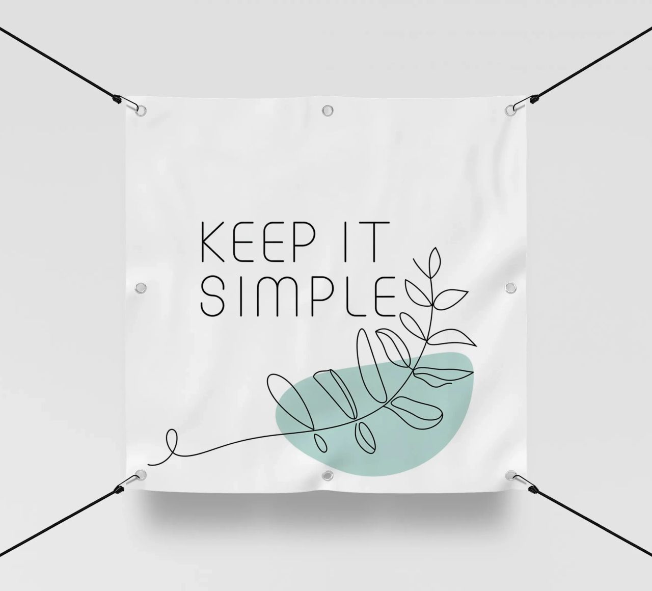 Mantenere la semplicità telo in pvc da logic