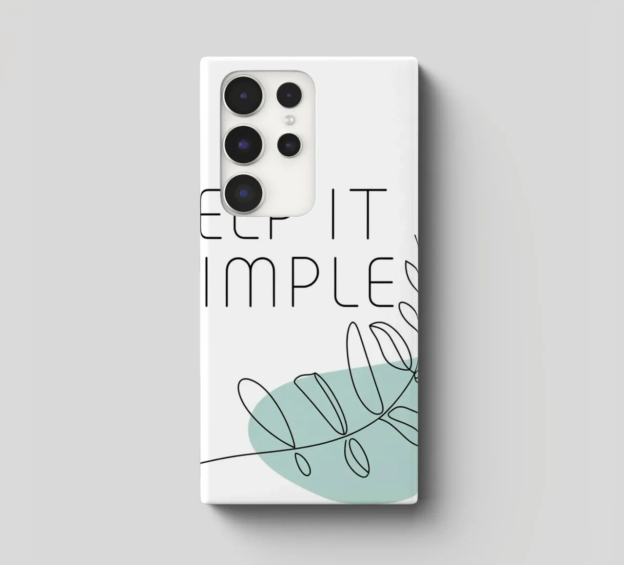 Mantenere la semplicità cover samsung da logic