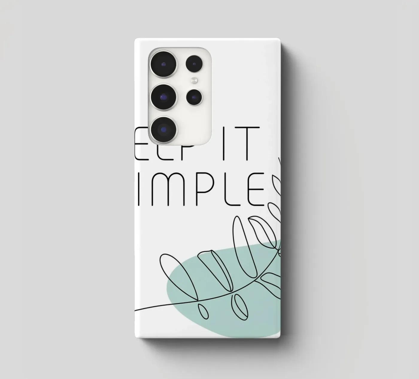 Mantenere la semplicità cover samsung da logic