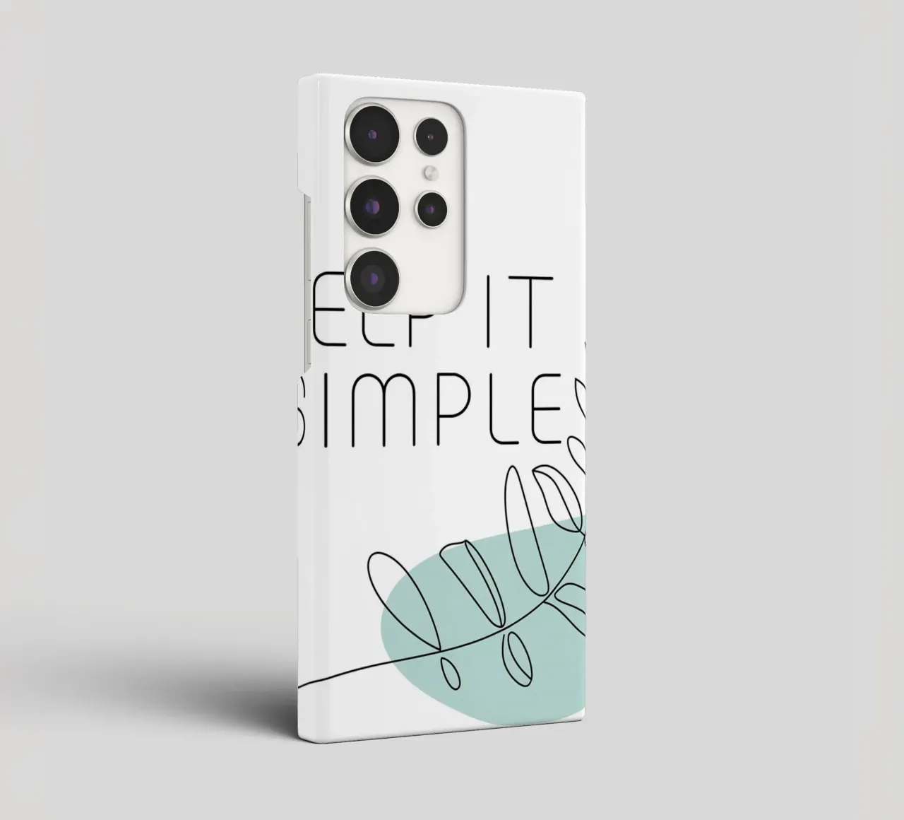 Mantenere la semplicità cover samsung da logic