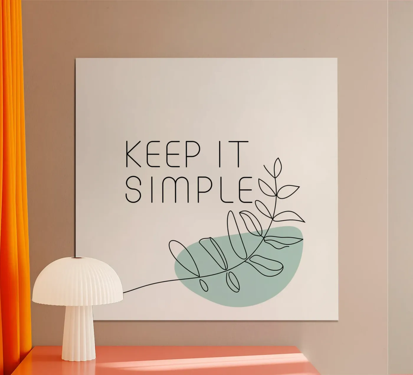 Keep It Simple poster de logic