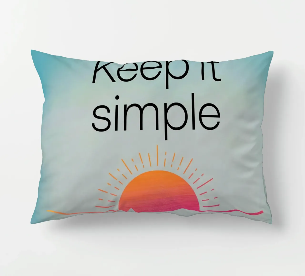 Keep It Simple decorative cushion by logic