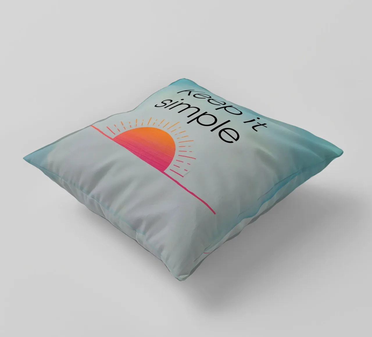 Keep It Simple decorative cushion by logic