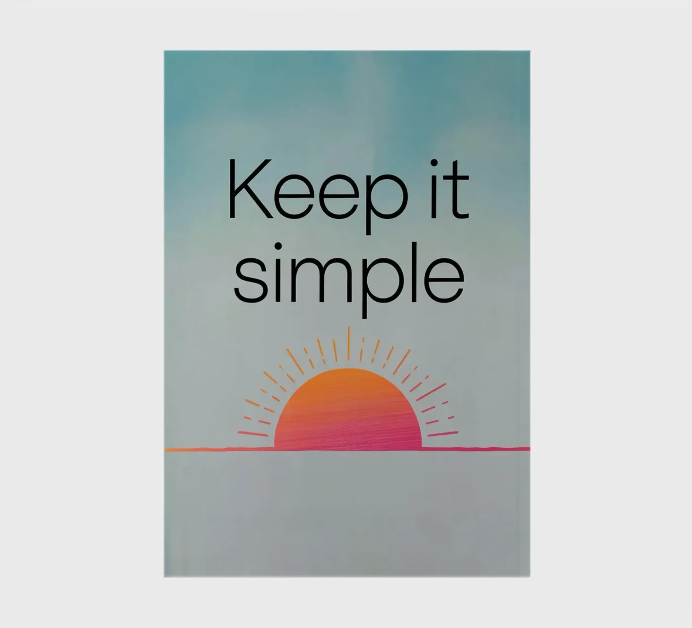 Keep It Simple notebook by logic