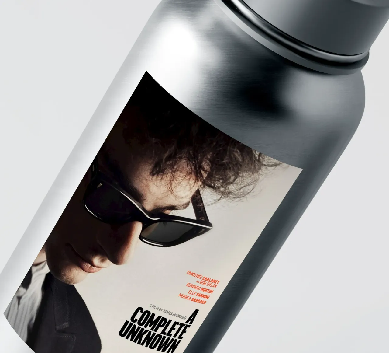 A Complete Unknown: Bob Dylan pegatina de Attaboy Dsgn