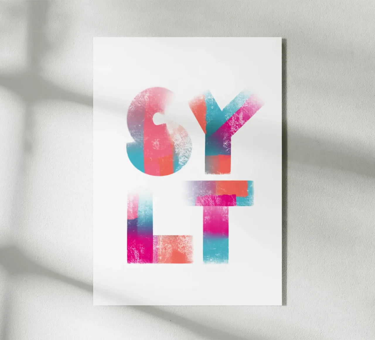SYLT plexiglass da LIMITED EDITION LETTERS