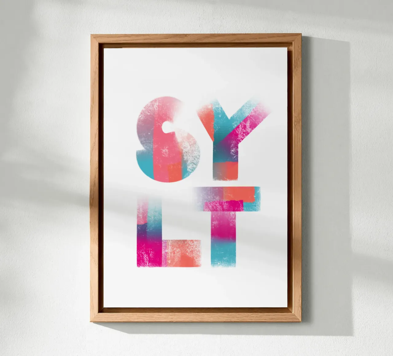 SYLT alluminio dibond da LIMITED EDITION LETTERS