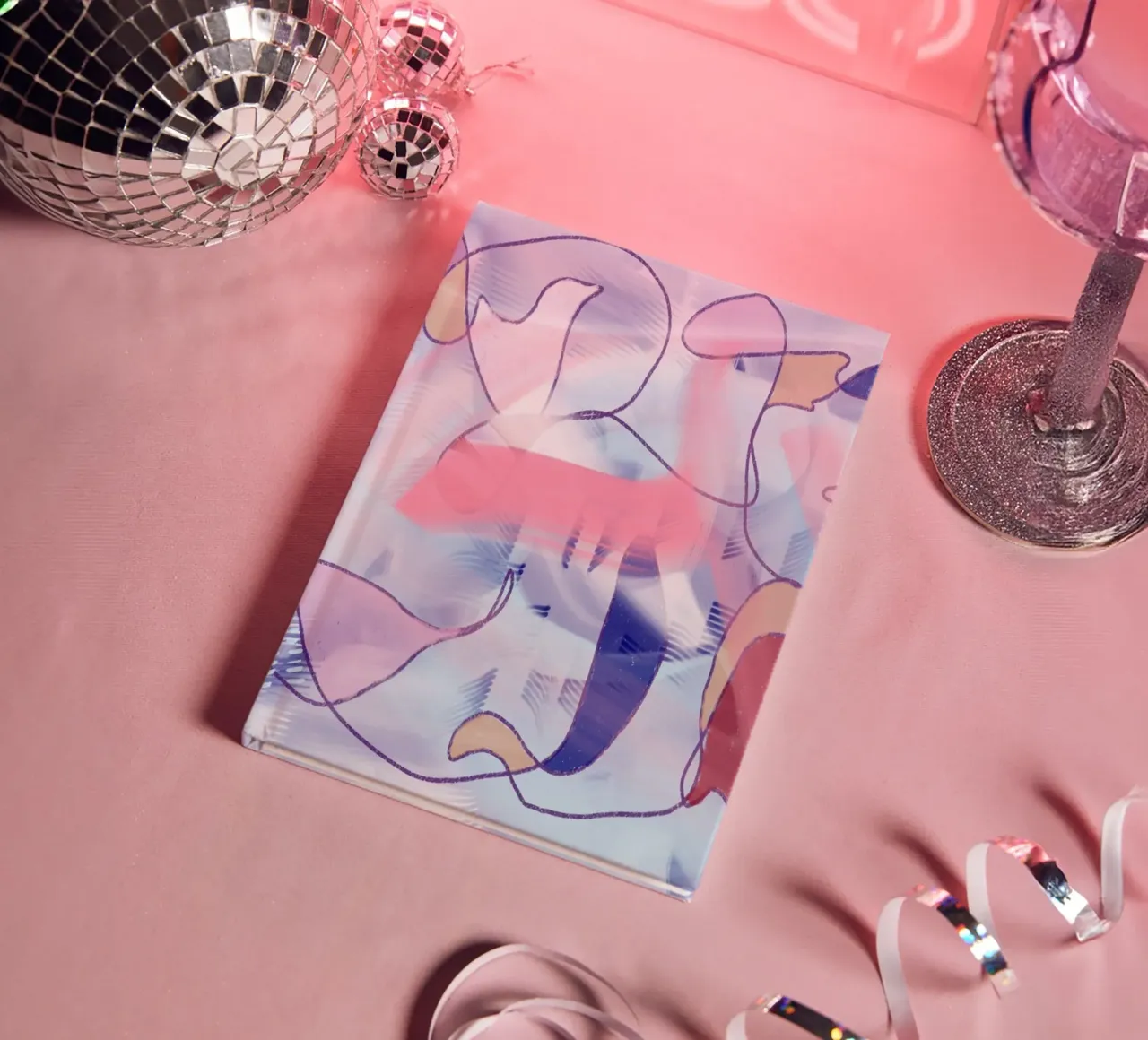 Pool-Party notebook by Jana Leonenkov Art