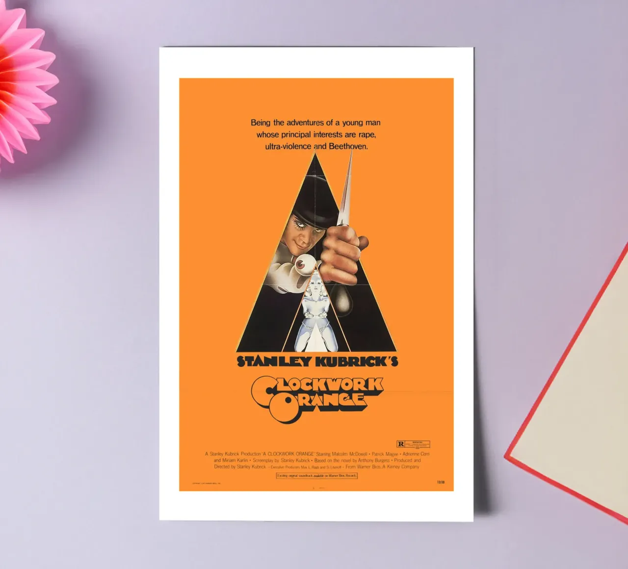 A Clockwork Orange Movie foglio adesivo da Attaboy Dsgn