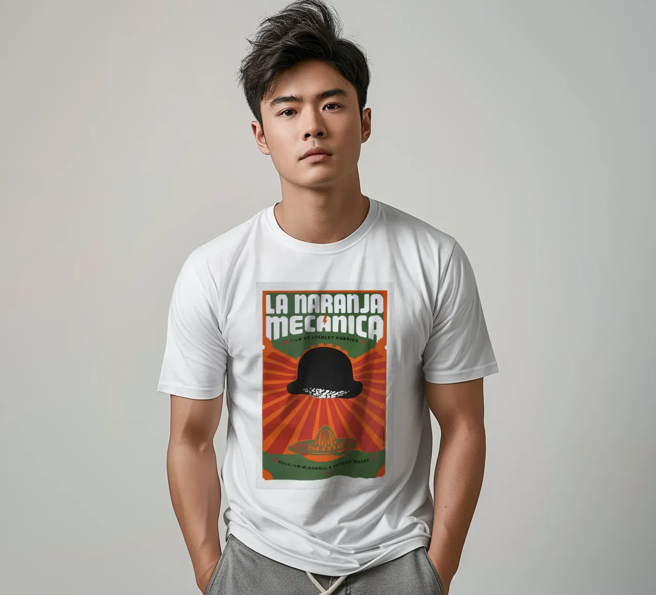 A Clockwork Orange Movie t-shirt da Attaboy Dsgn