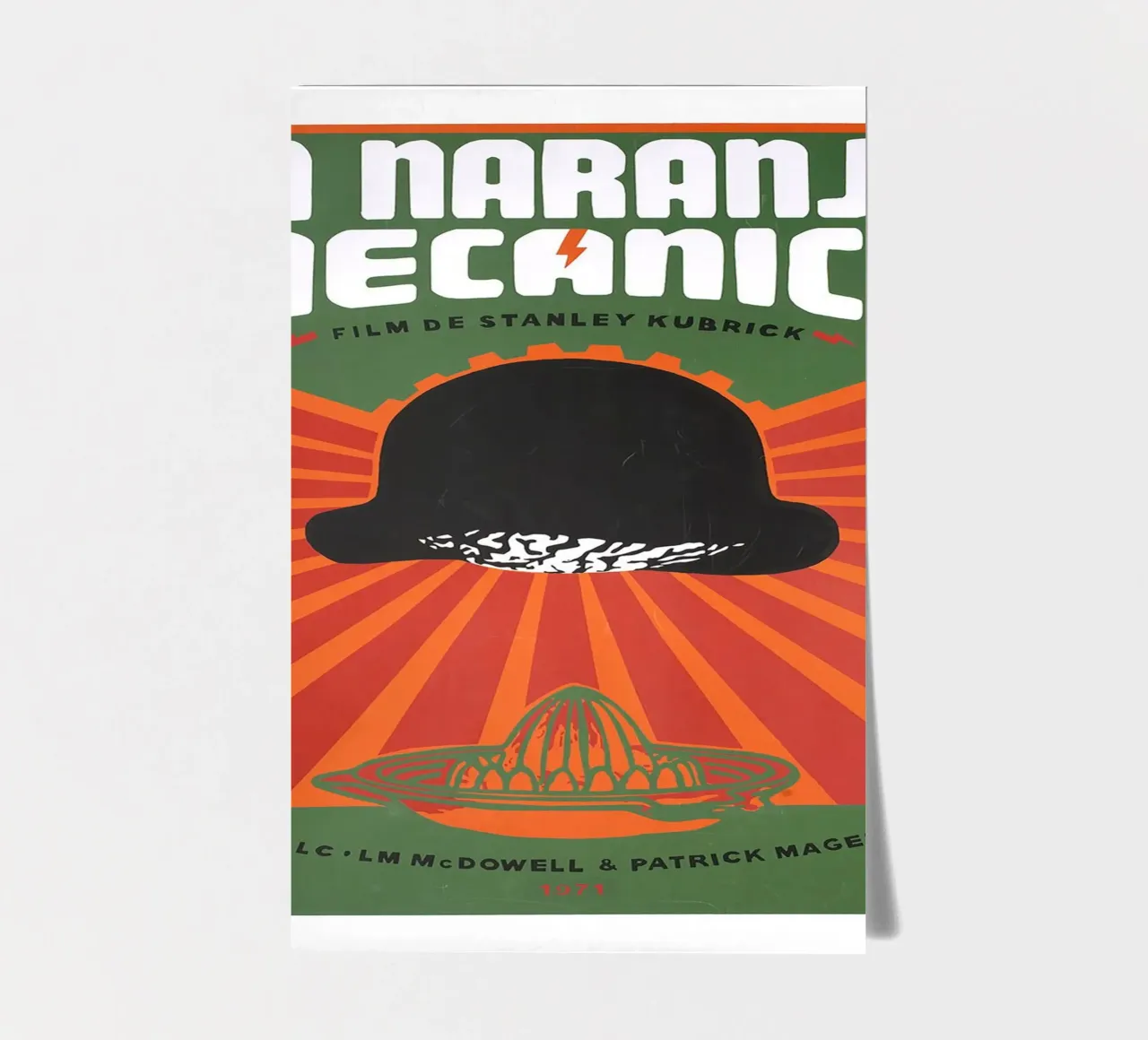 A Clockwork Orange Movie sticker sheet by Attaboy Dsgn