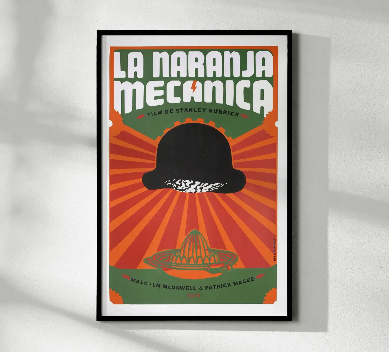 A Clockwork Orange Movie carta hahnemühle da Attaboy Dsgn