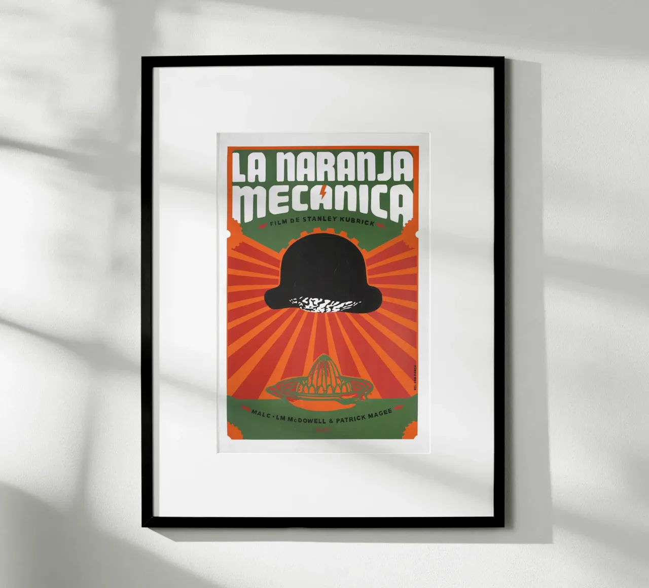 A Clockwork Orange Movie carta hahnemühle da Attaboy Dsgn