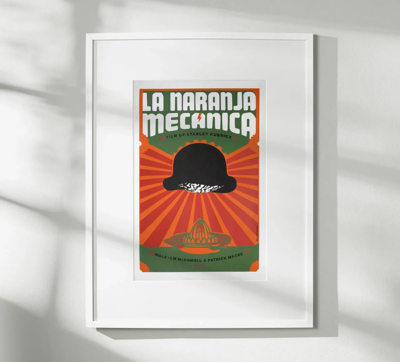 A Clockwork Orange Movie carta hahnemühle da Attaboy Dsgn