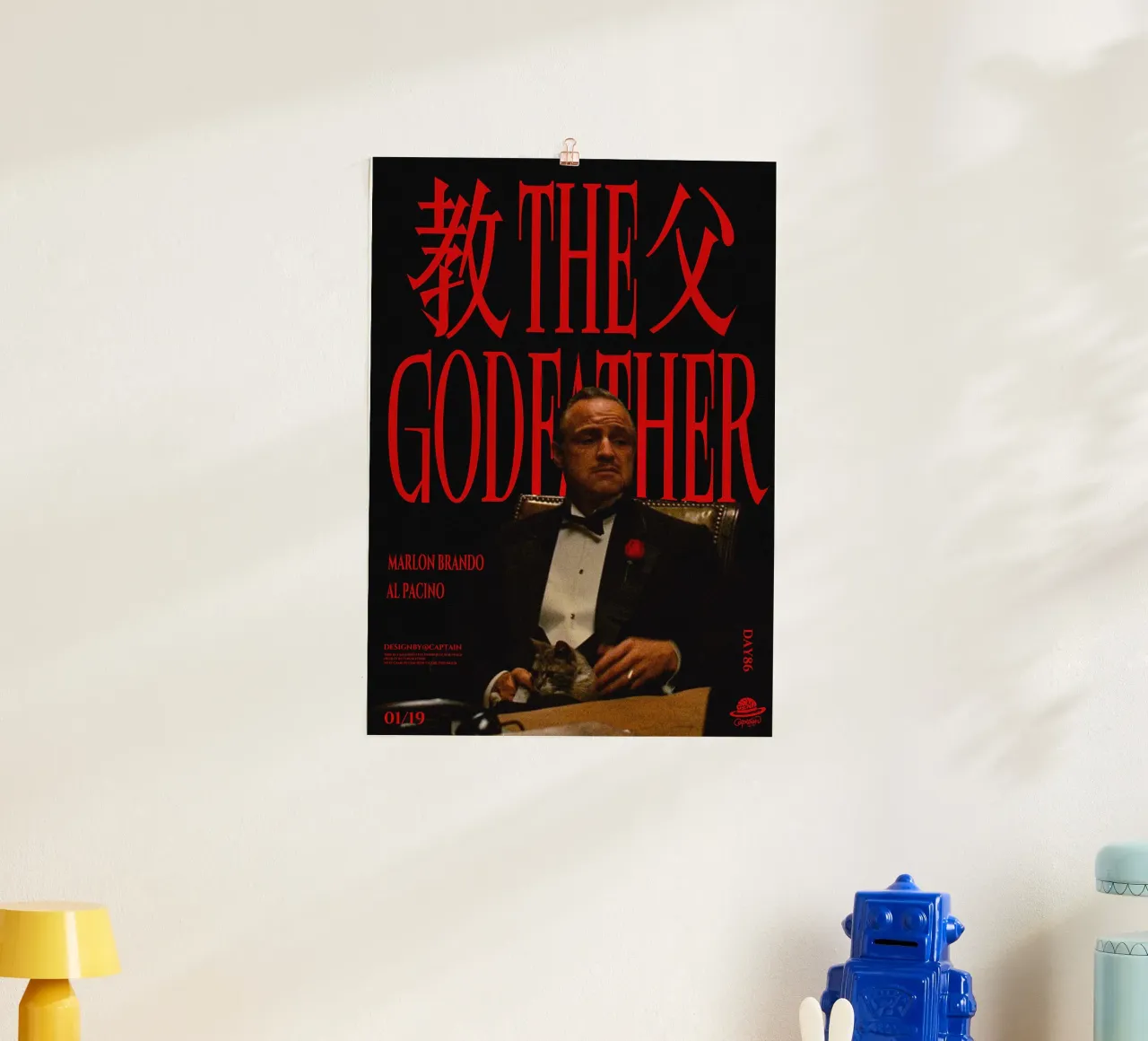 The Godfather Movie Stills poster de Attaboy Dsgn
