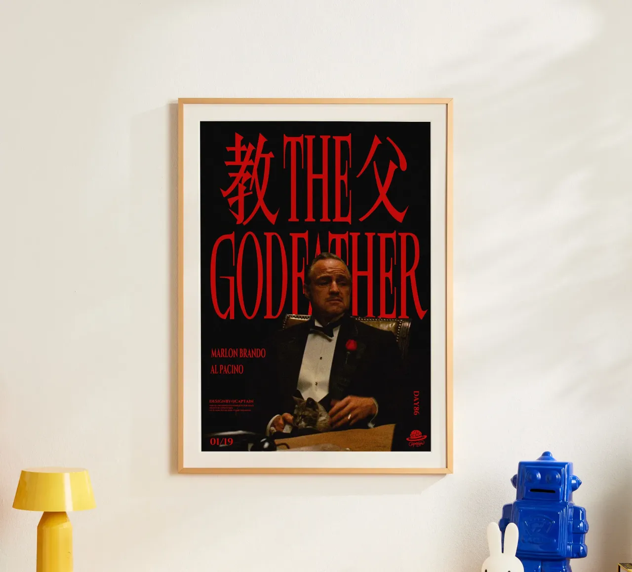 The Godfather Movie Stills poster de Attaboy Dsgn