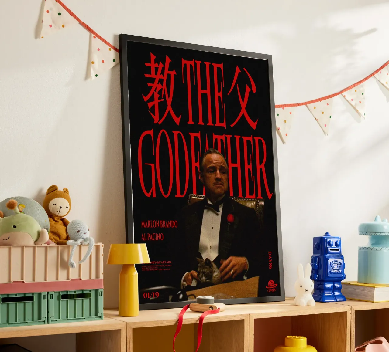 The Godfather Movie Stills poster de Attaboy Dsgn