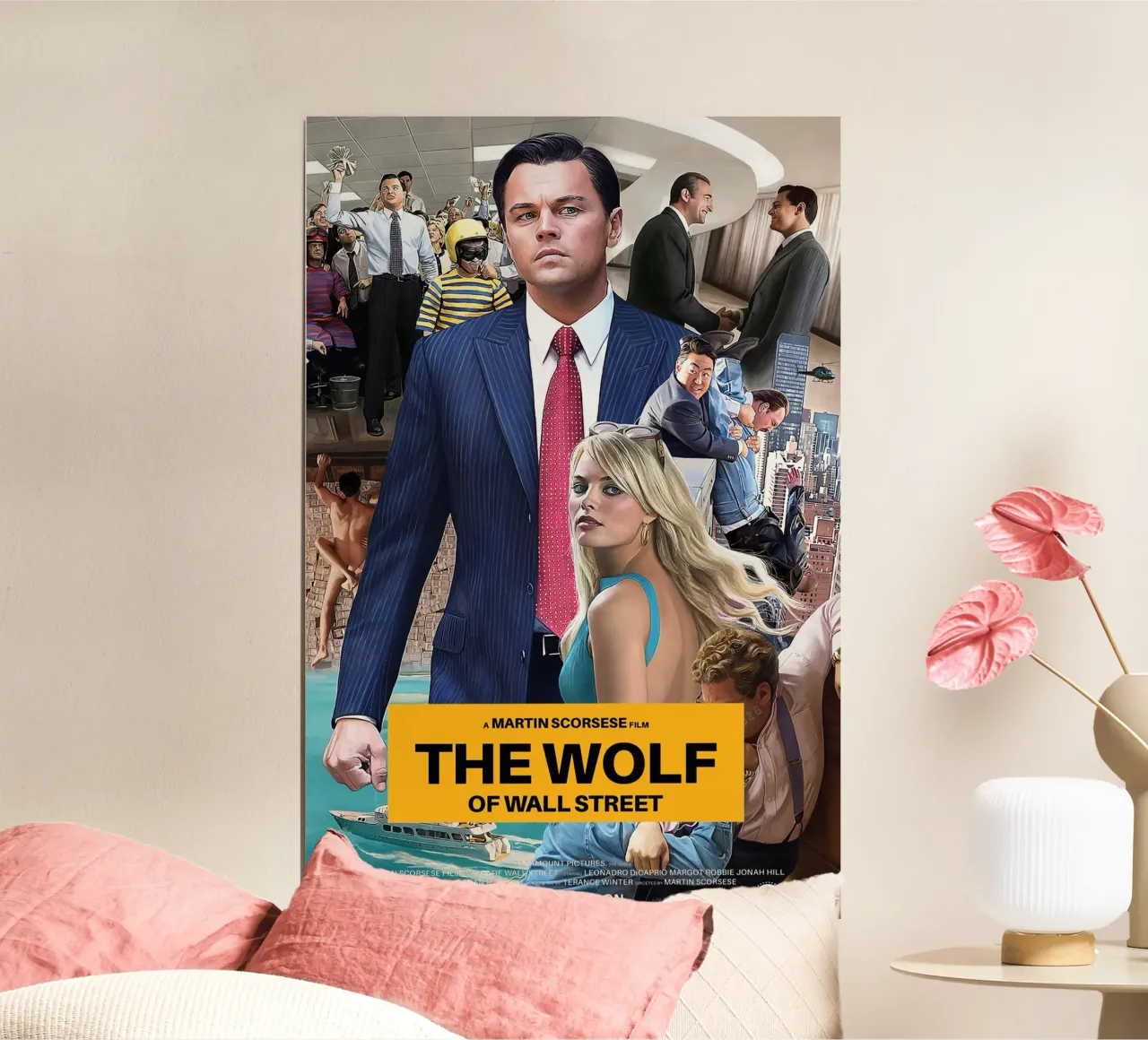 The Wolf of Wall Street Movie hahnemühle by Attaboy Dsgn