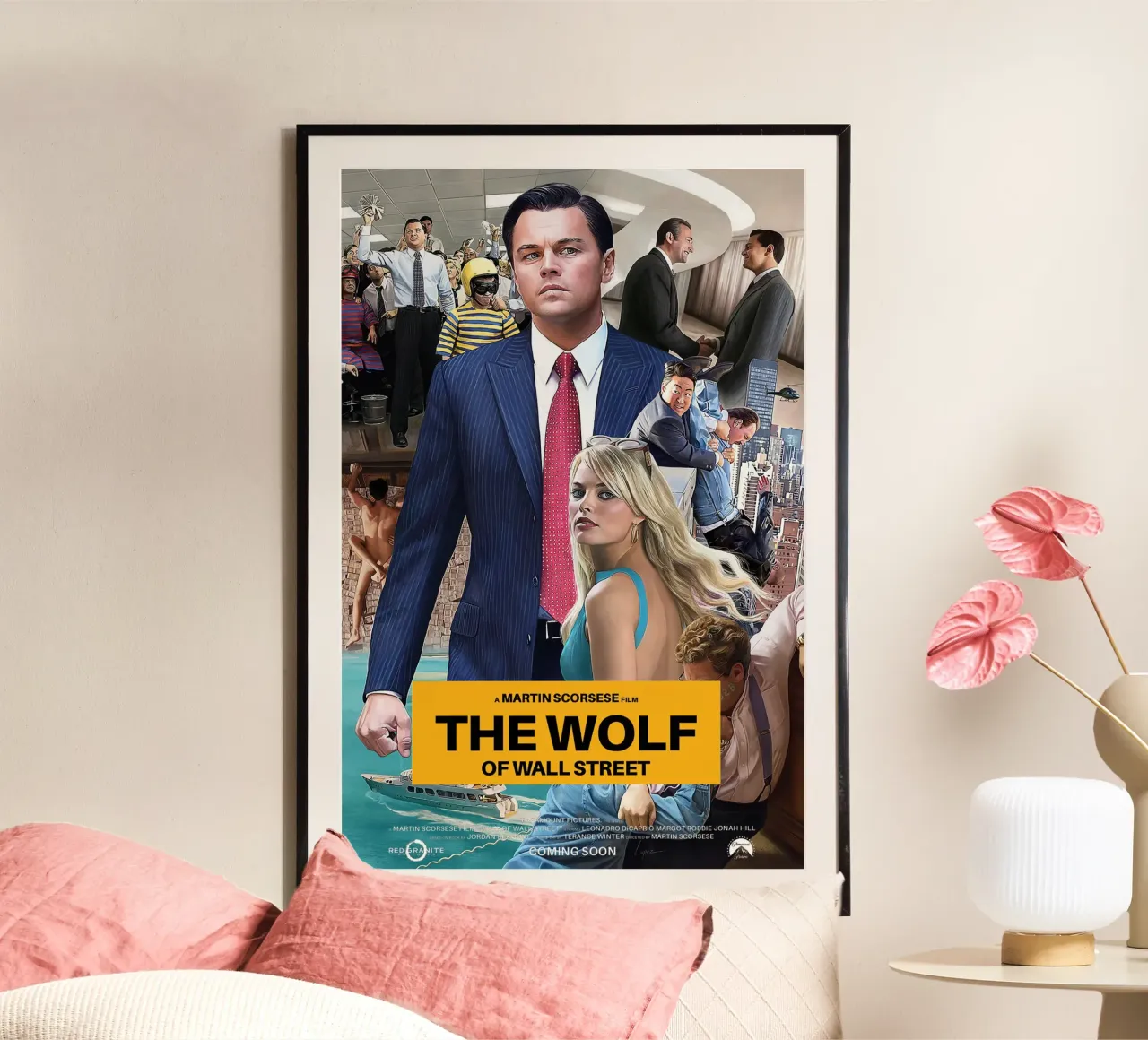 The Wolf of Wall Street Movie hahnemühle by Attaboy Dsgn