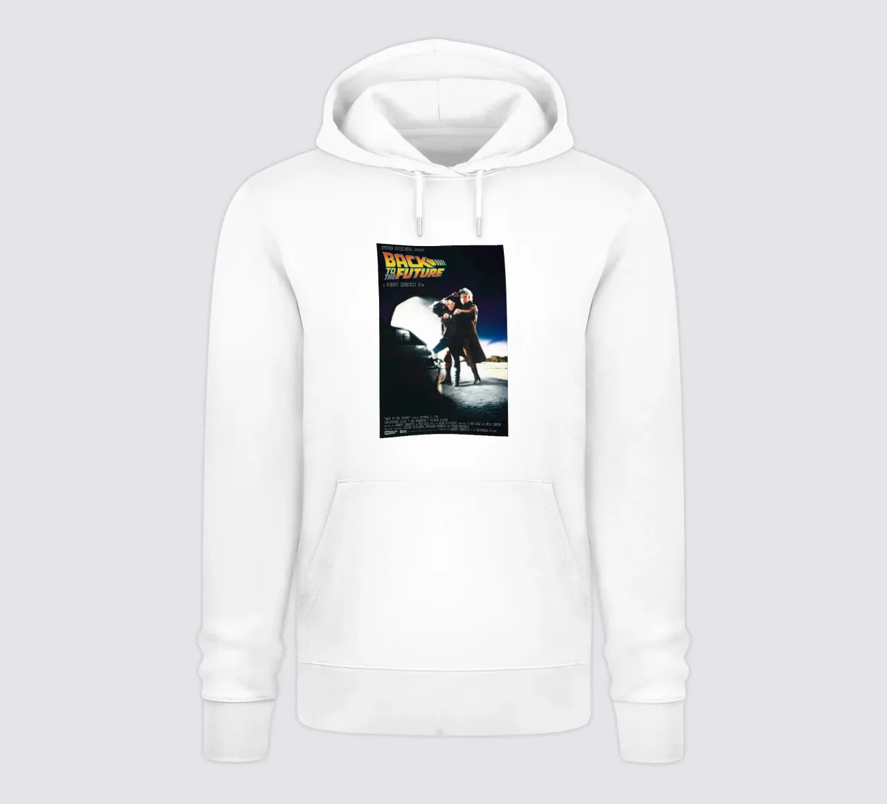 Back to the Future Movie felpa con cappuccio da Attaboy Dsgn
