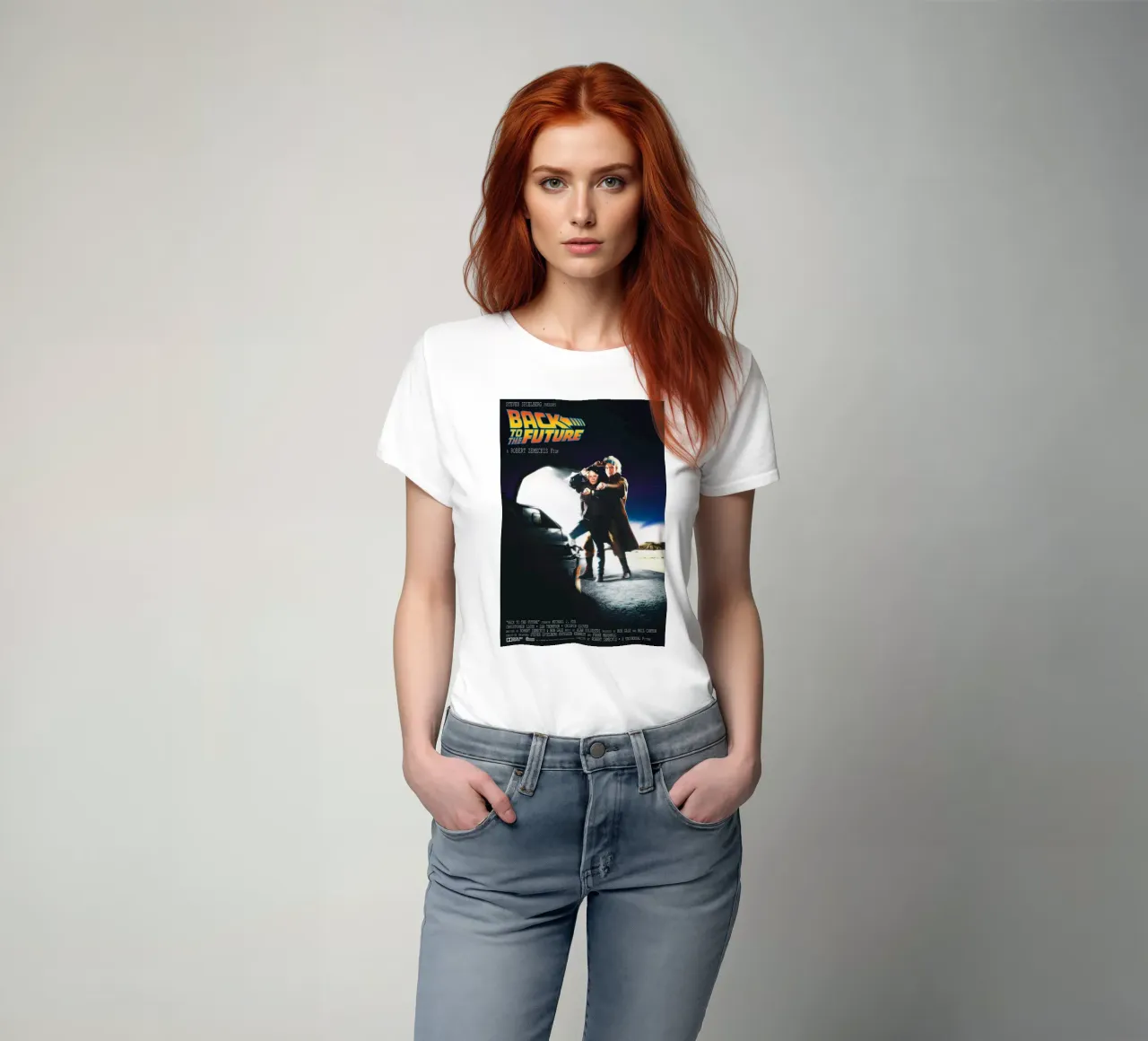 Back to the Future Movie t-shirt da Attaboy Dsgn