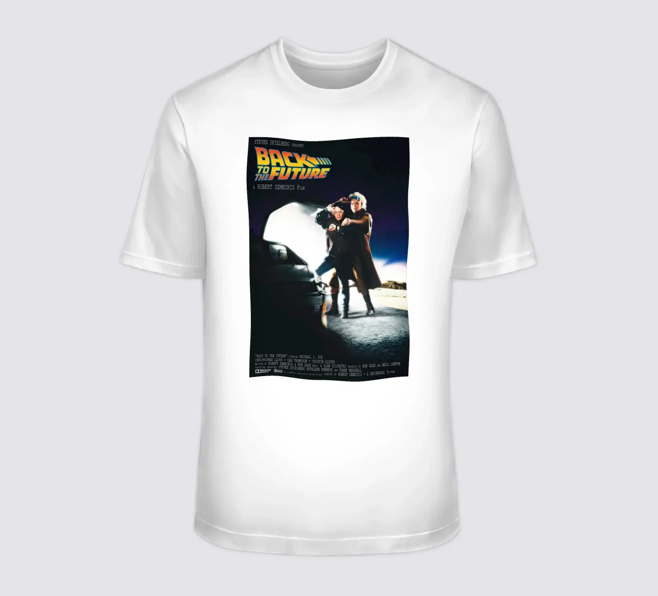 Back to the Future Movie t-shirt da Attaboy Dsgn