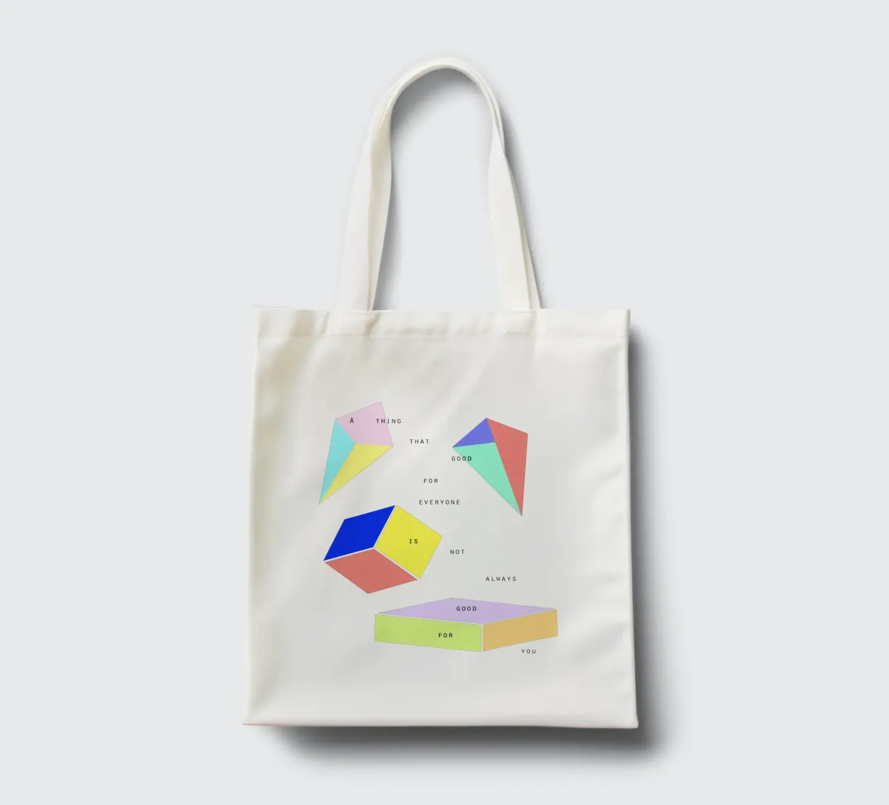 A THING THAT IS GOOD FOR EVERYONE IS NOT ALWAYS GOOD FOR YOU borsa in juta da natural neutral