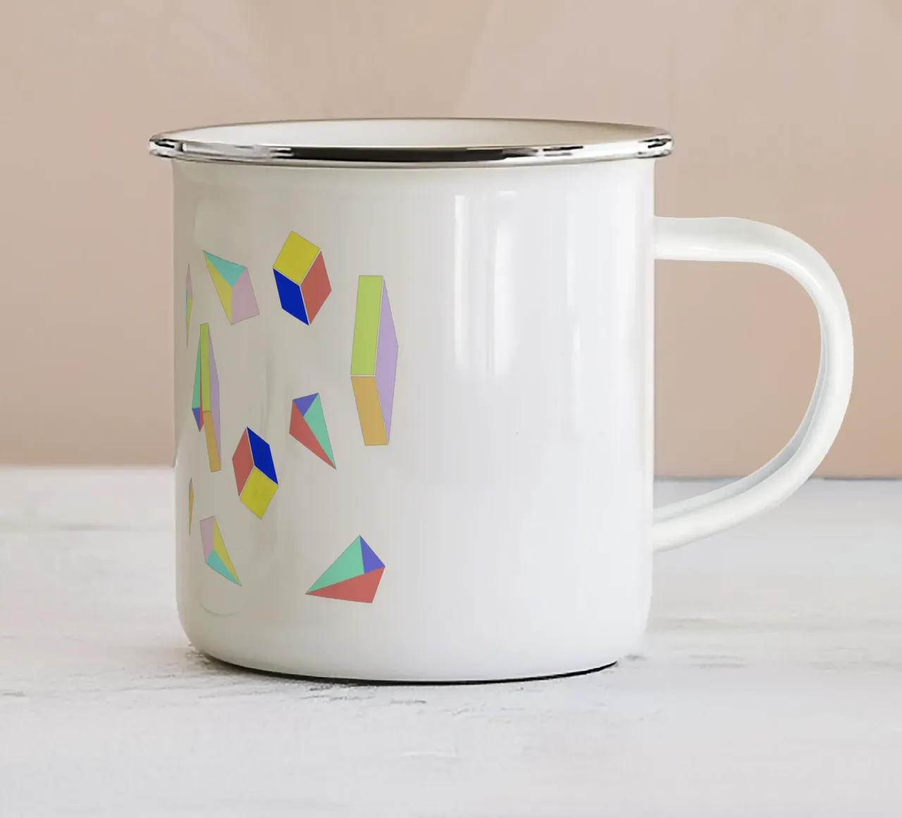 A THING THAT IS GOOD FOR EVERYONE IS NOT ALWAYS GOOD FOR YOU tazza in smalto da natural neutral