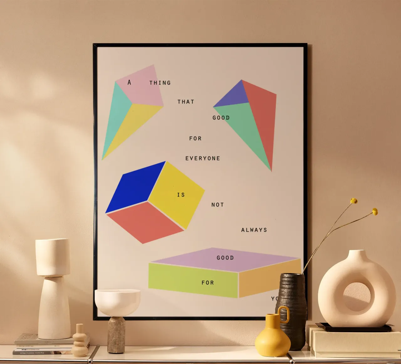 A THING THAT IS GOOD FOR EVERYONE IS NOT ALWAYS GOOD FOR YOU carta hahnemühle da natural neutral