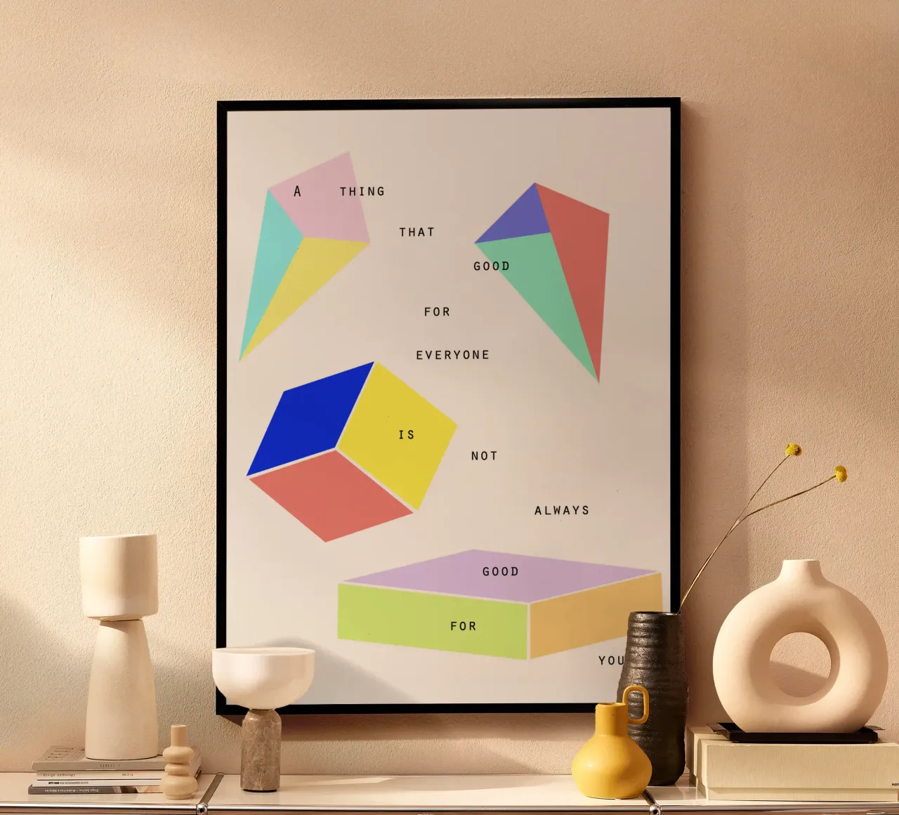 A THING THAT IS GOOD FOR EVERYONE IS NOT ALWAYS GOOD FOR YOU carta hahnemühle da natural neutral