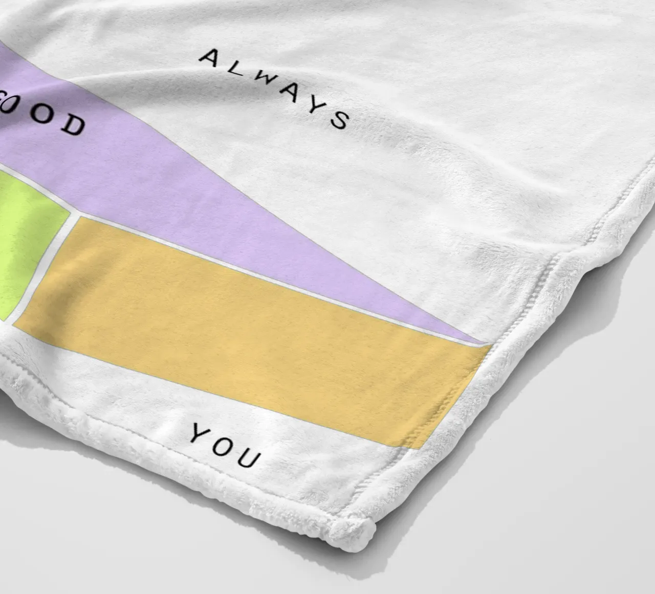 A THING THAT IS GOOD FOR EVERYONE IS NOT ALWAYS GOOD FOR YOU coperta in pile da natural neutral