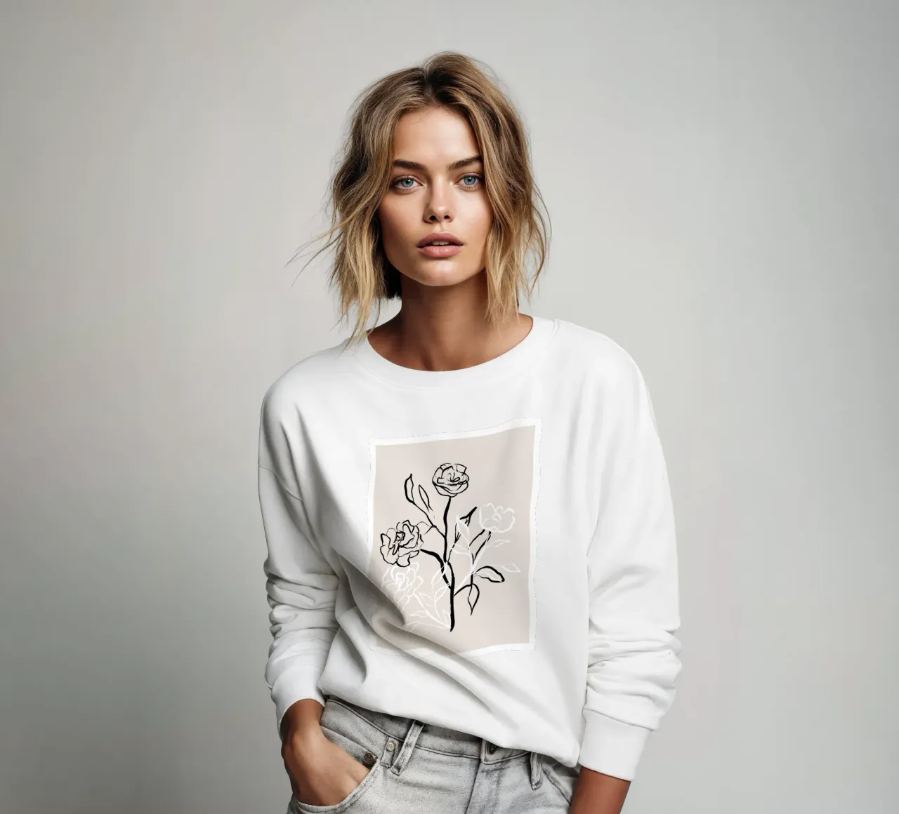 The New Simple No 76 Sweatshirt von treechild