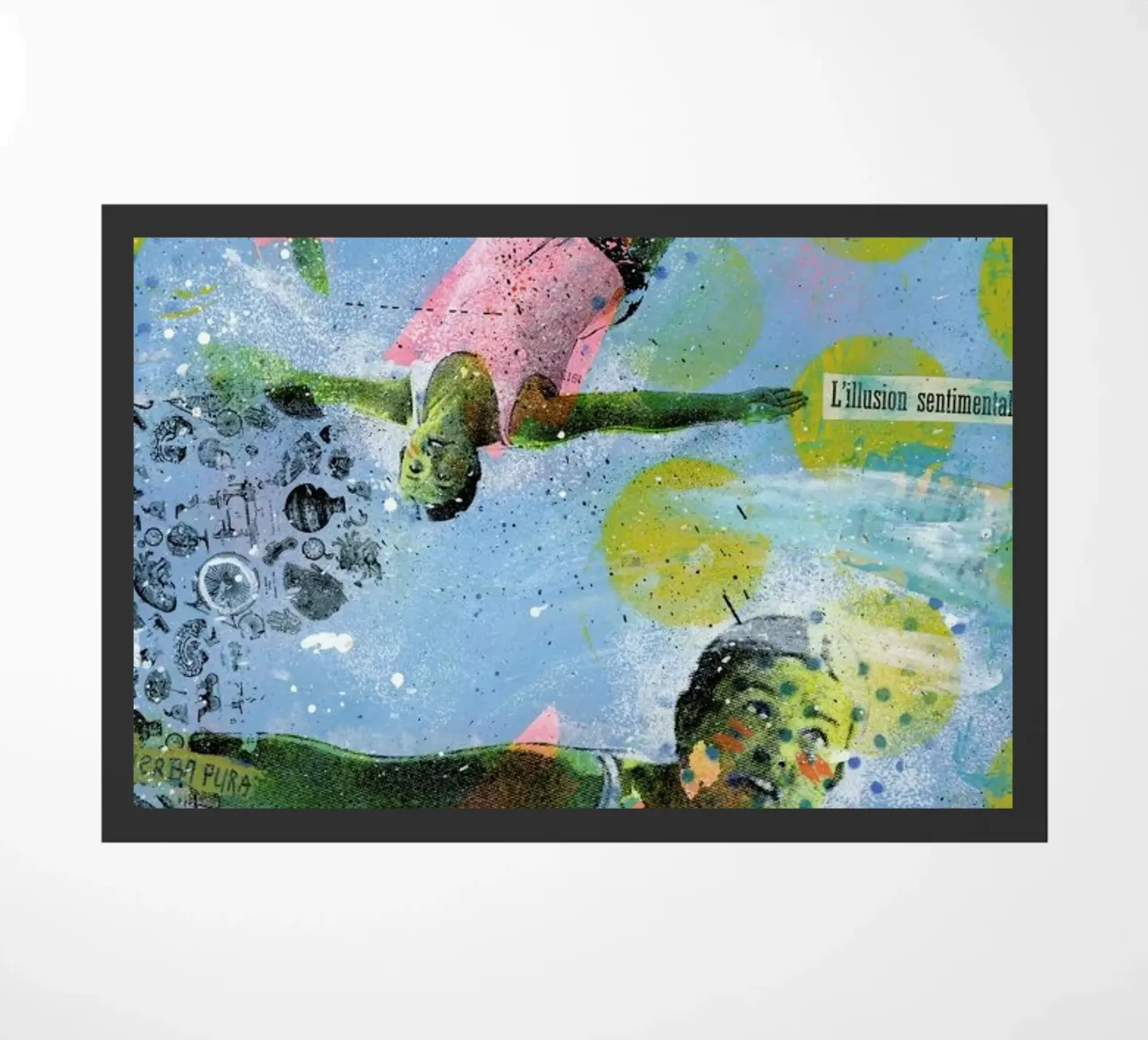 Illusion Sentimentale doormat by Tameo