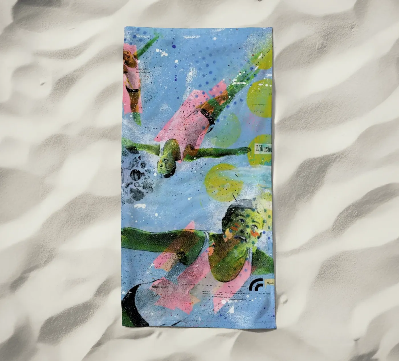 Illusion Sentimentale telo mare da Tameo