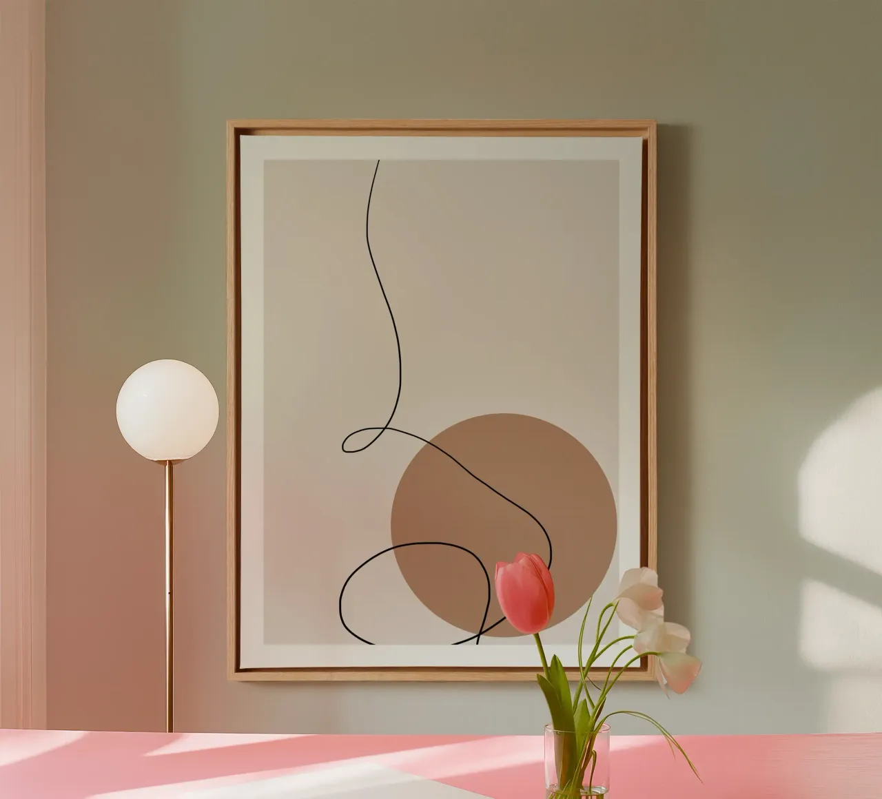 The New Simple No 77 tela con Cornice a cassetta da treechild