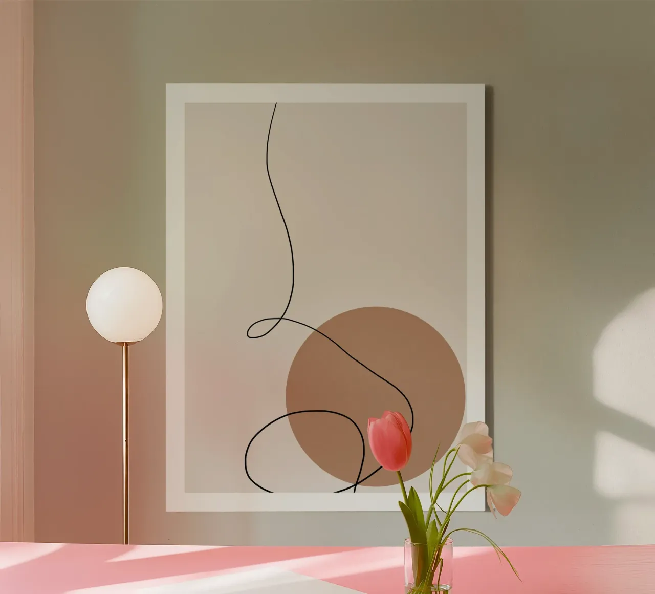 The New Simple No 77 tela con Cornice a cassetta da treechild
