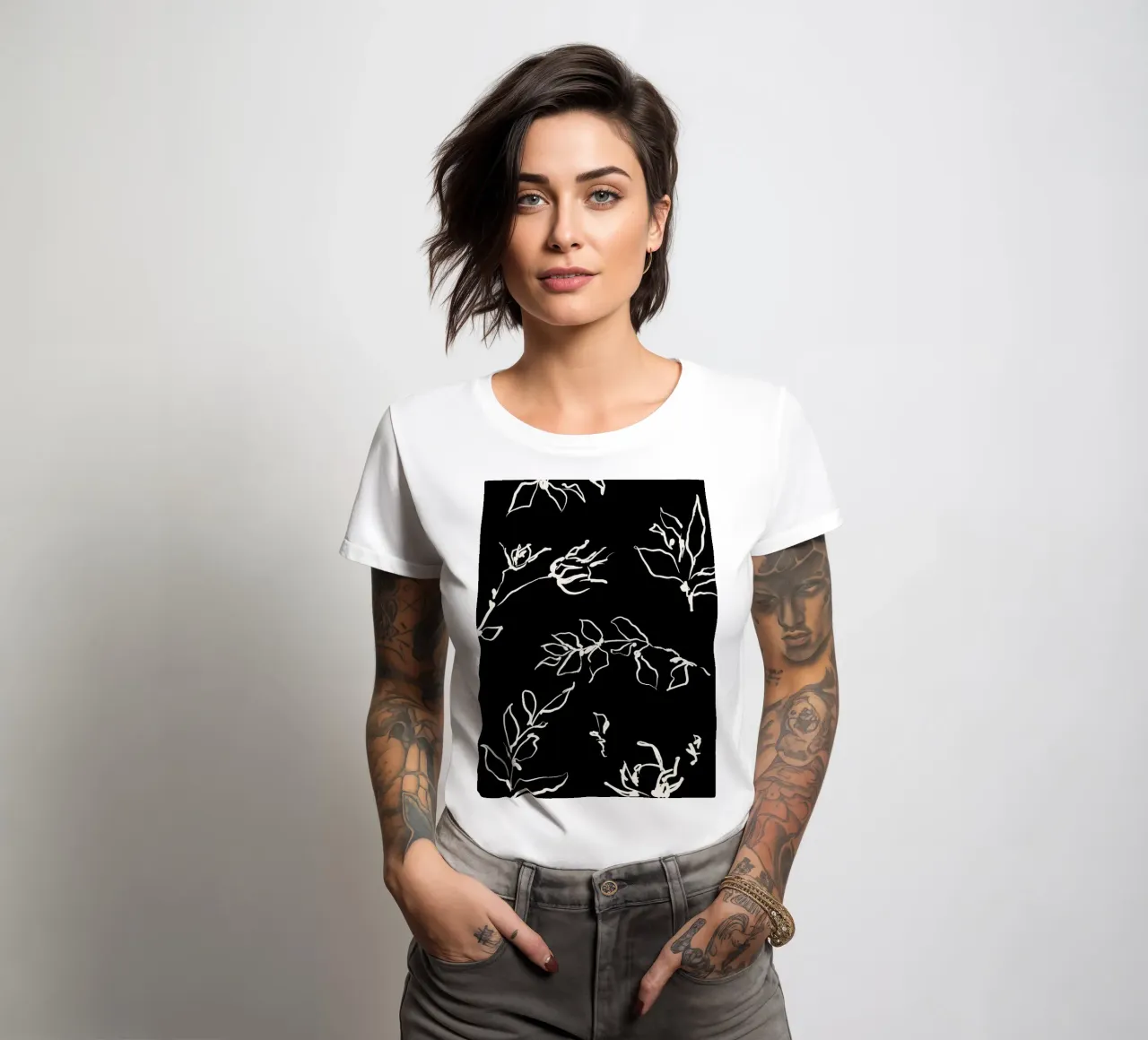 The New Simple No 80 t-shirt da donna da treechild