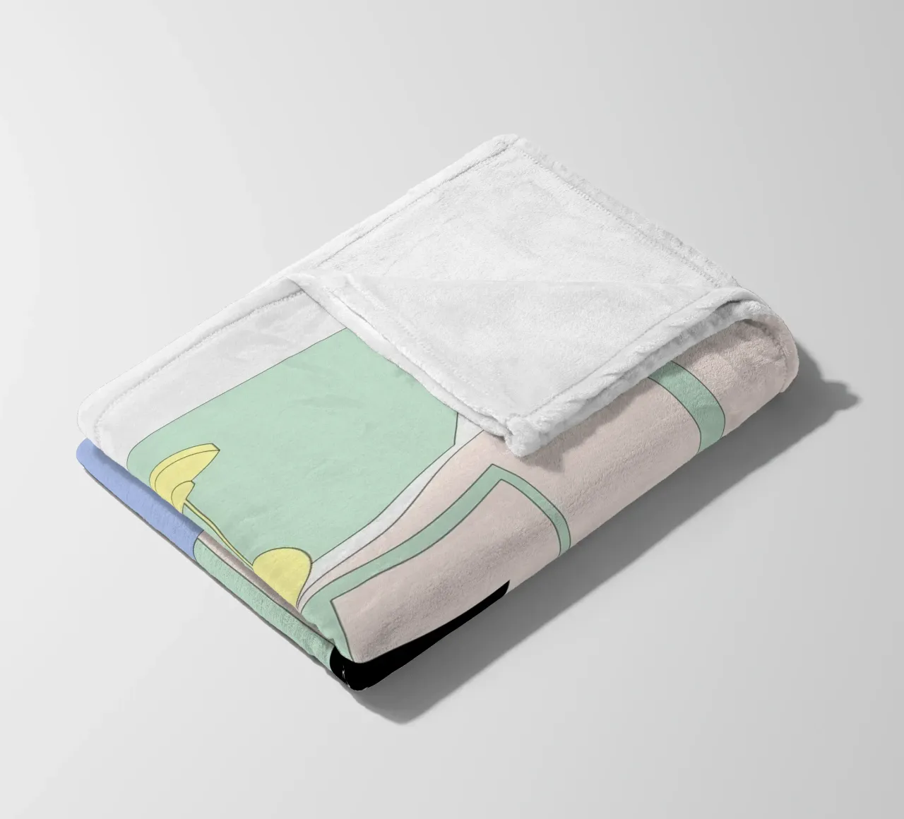 WELCOME HOME coperta in pile da natural neutral