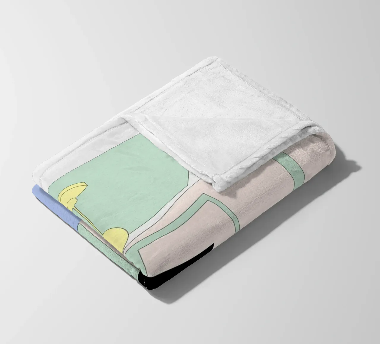 WELCOME HOME coperta in pile da natural neutral