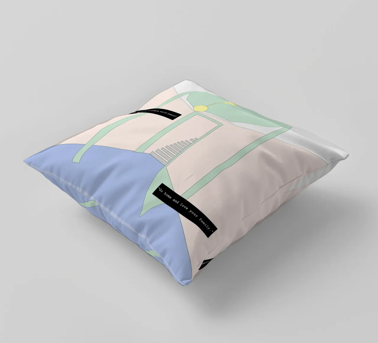 WELCOME HOME cuscino da natural neutral