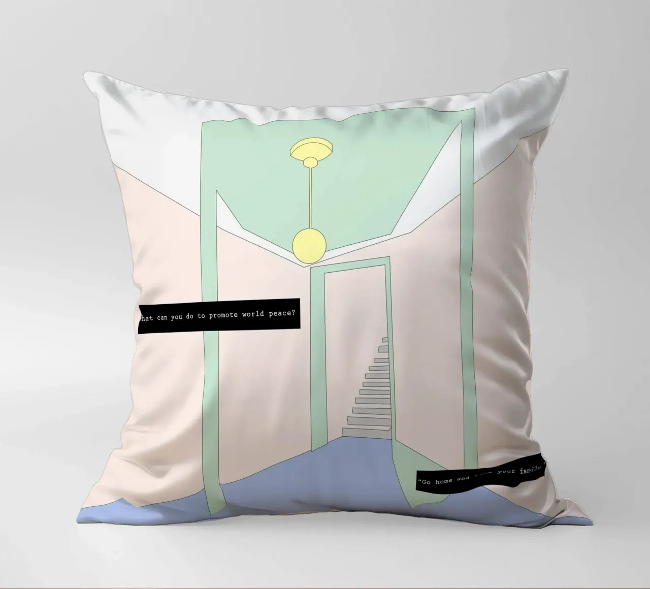 WELCOME HOME cuscino da natural neutral