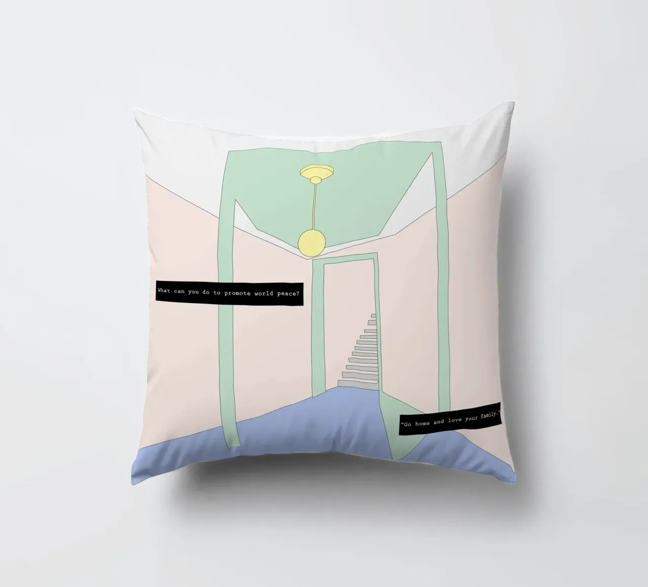 WELCOME HOME cuscino da natural neutral