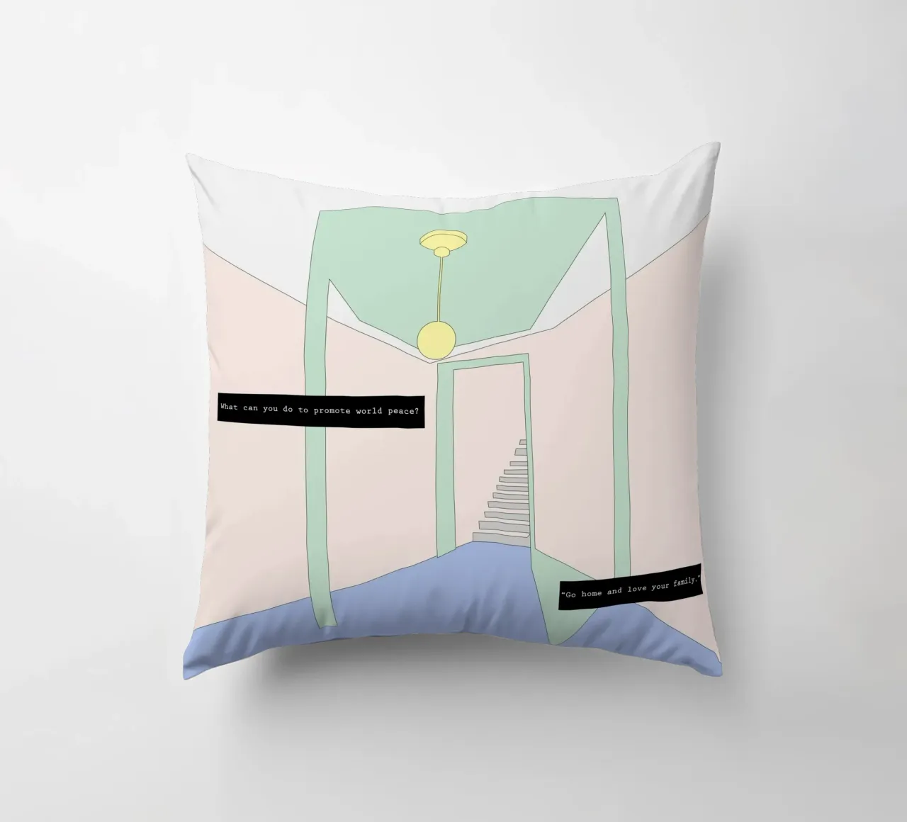 WELCOME HOME cuscino da natural neutral