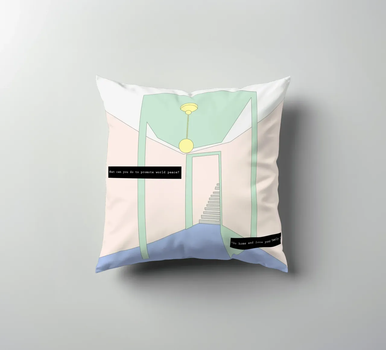 WELCOME HOME cuscino da natural neutral