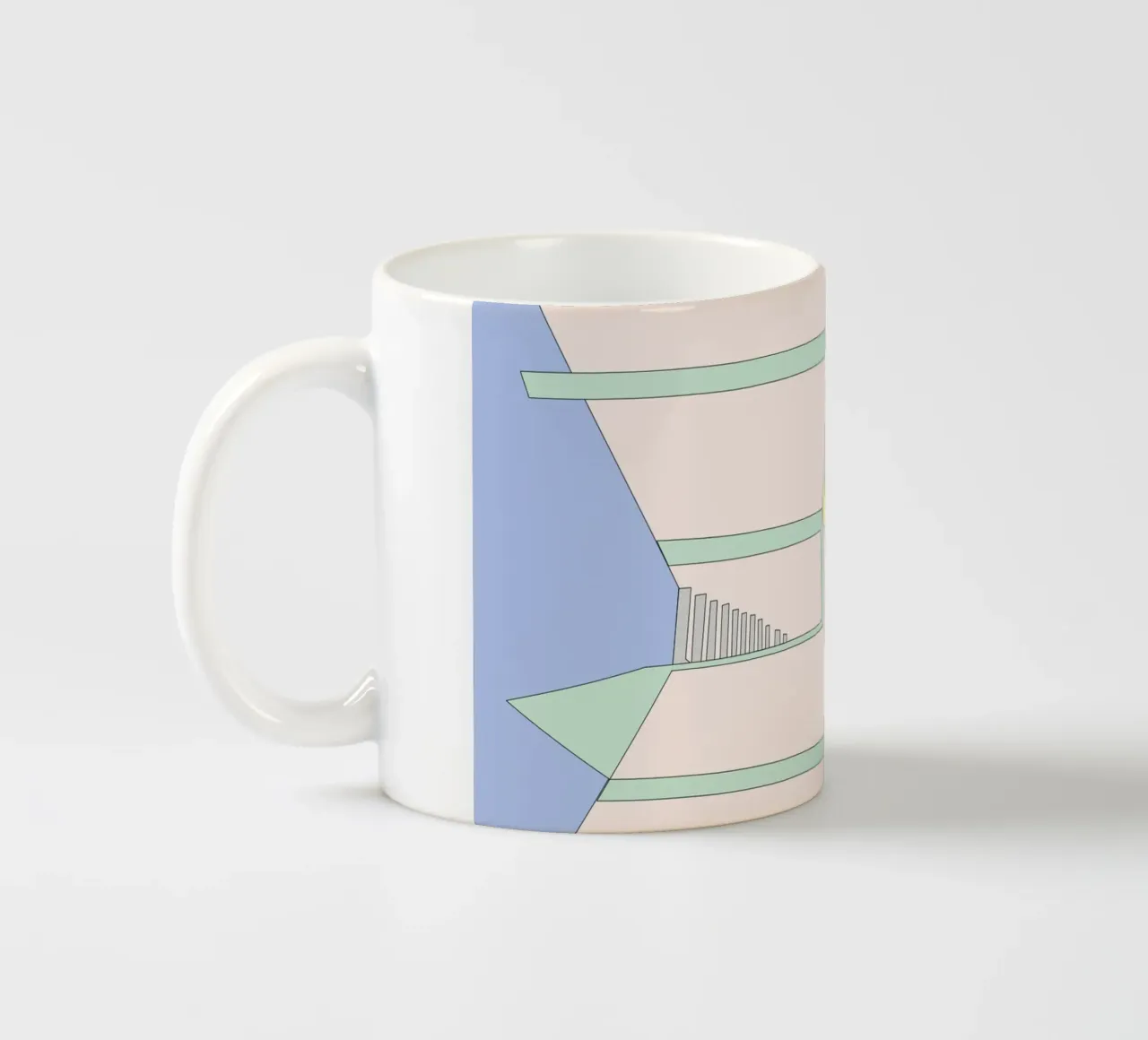 WELCOME HOME tazza in ceramica da natural neutral