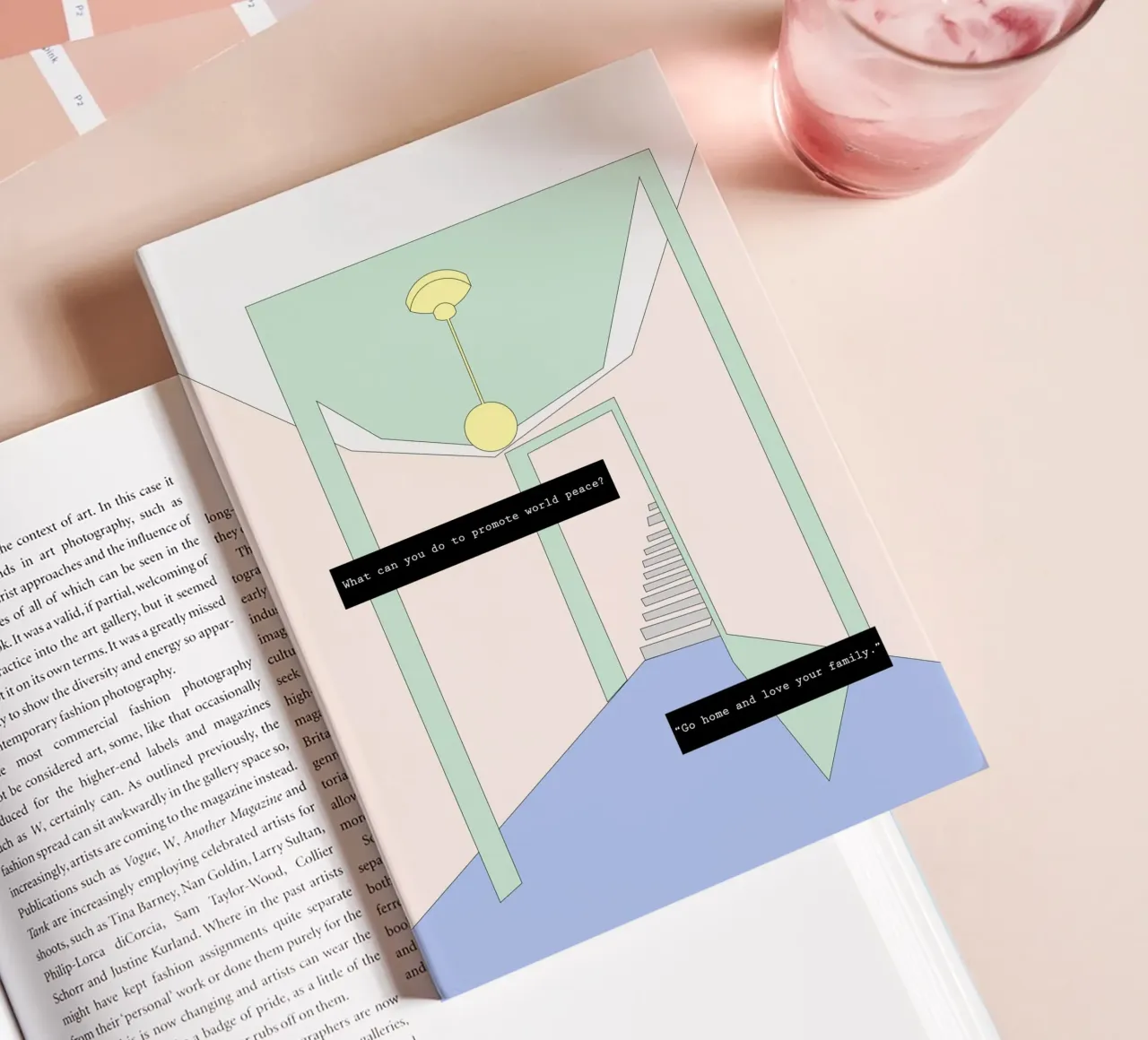 WELCOME HOME notebook by natural neutral