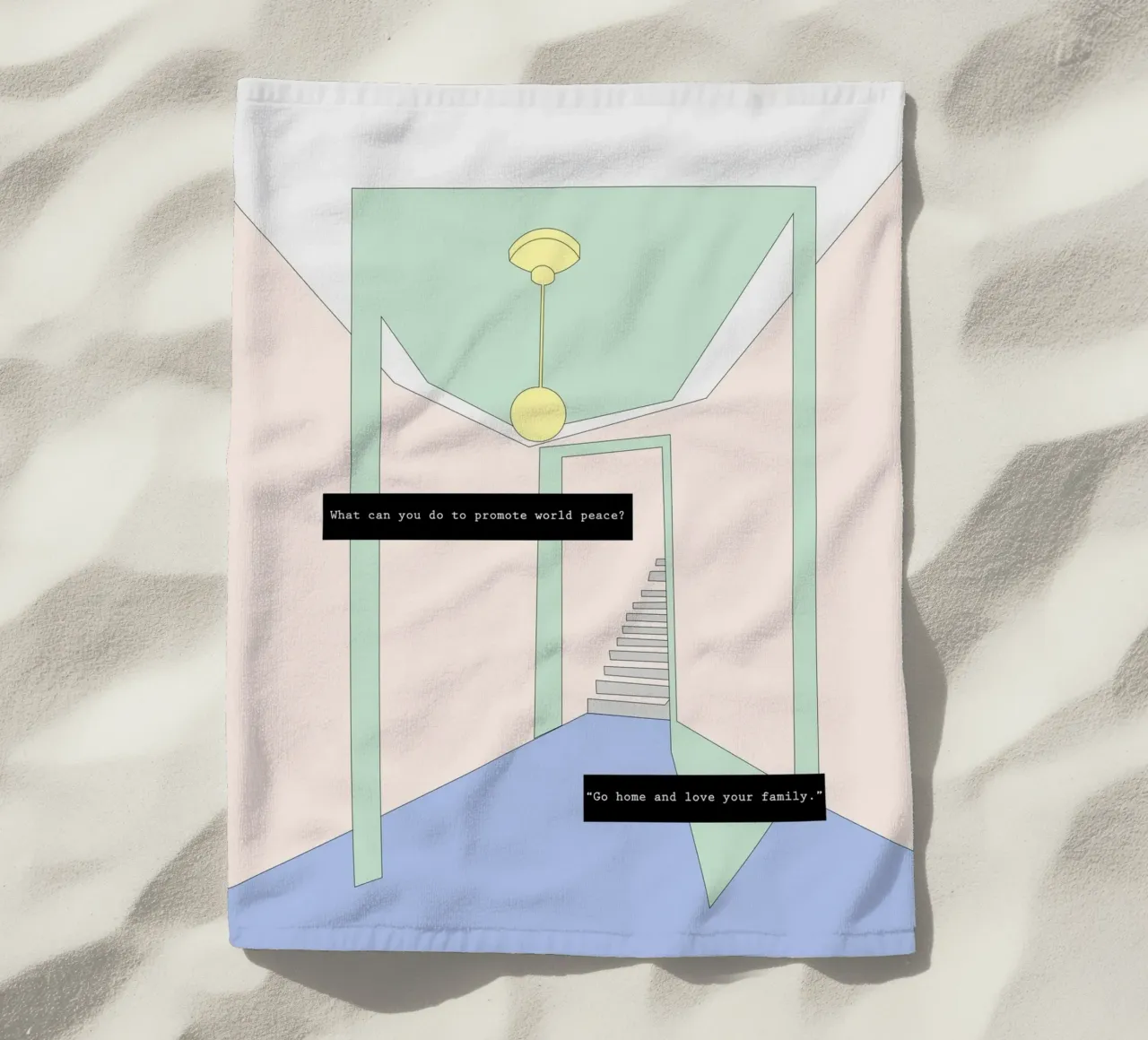 WELCOME HOME telo mare da natural neutral