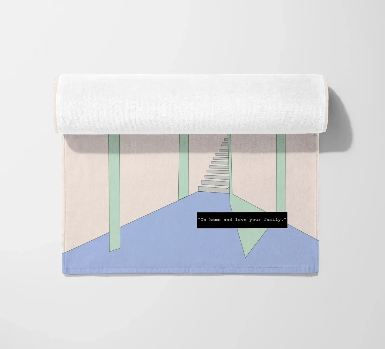 WELCOME HOME telo mare da natural neutral
