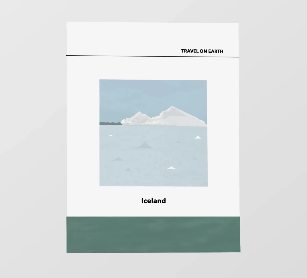 TRAVELING ON EARTH - ICELAND - pellicola backlit da natural neutral