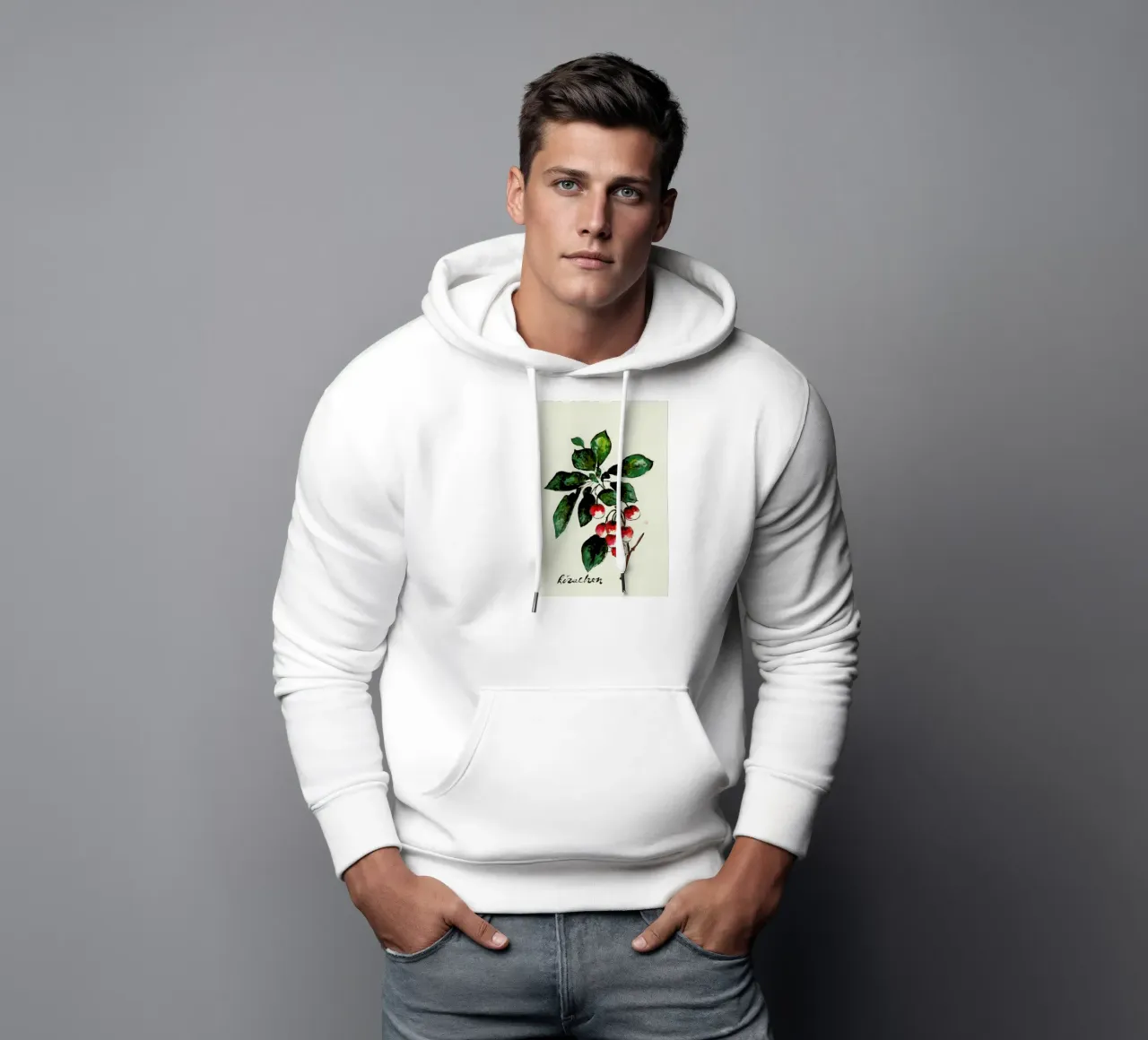 Kirschen felpa con cappuccio da Nathys_illustration